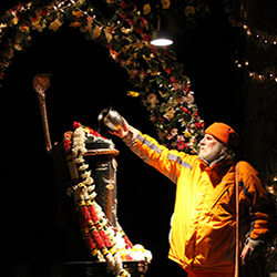 Swamiji-Worshiping-Napeshwara