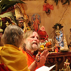 Swamiji-in-Puja