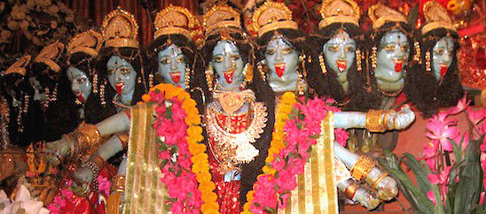 Goddess Kali Murti Devi Mandir Shree Maa Kali Puja