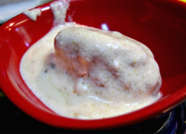 Shree Maa's roasted cashew pakora with cream sauce